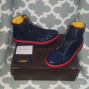 Gucci Navy Blue Boot